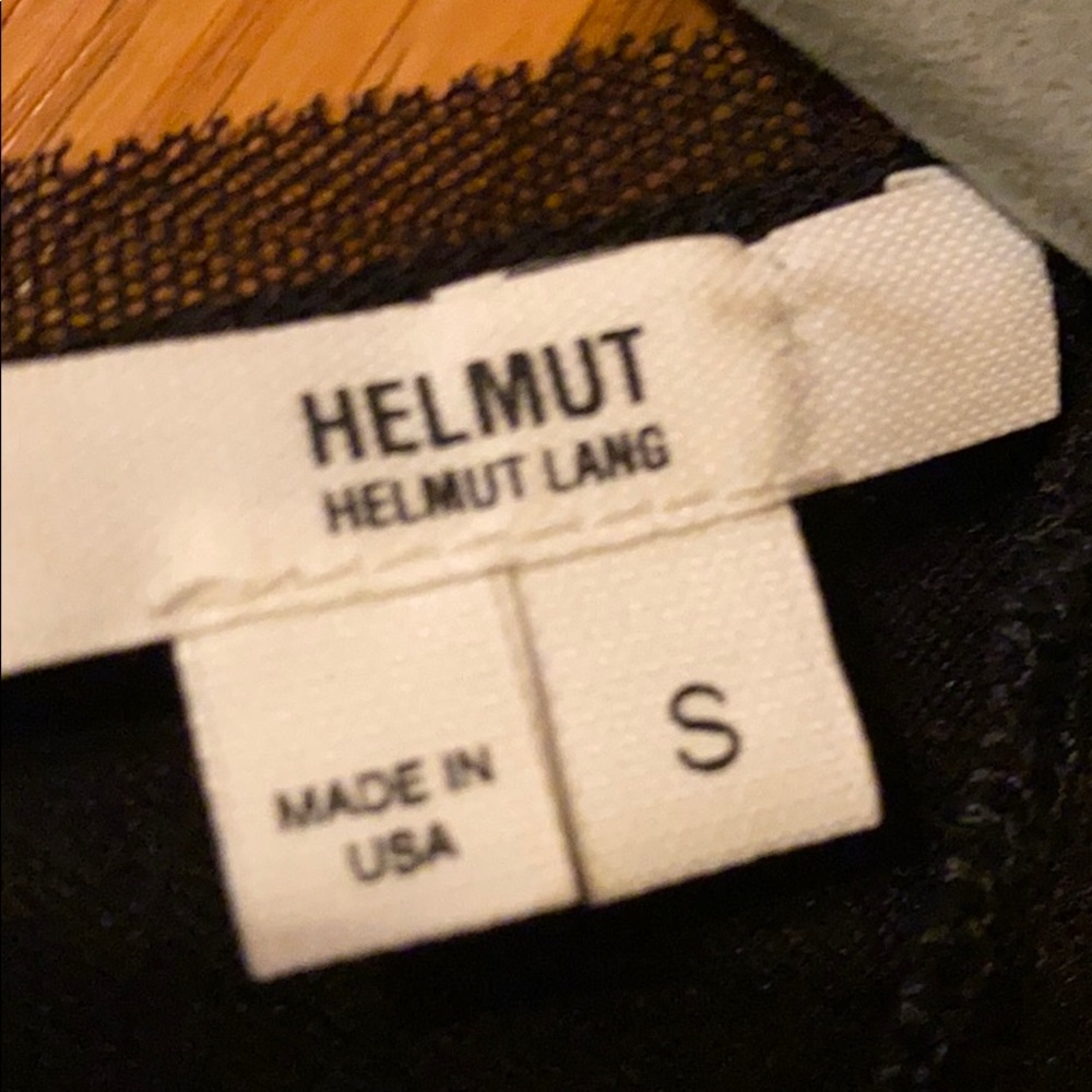 HELMUTT LANG MADE IN USE LITTLE BLK DRESS SMALL